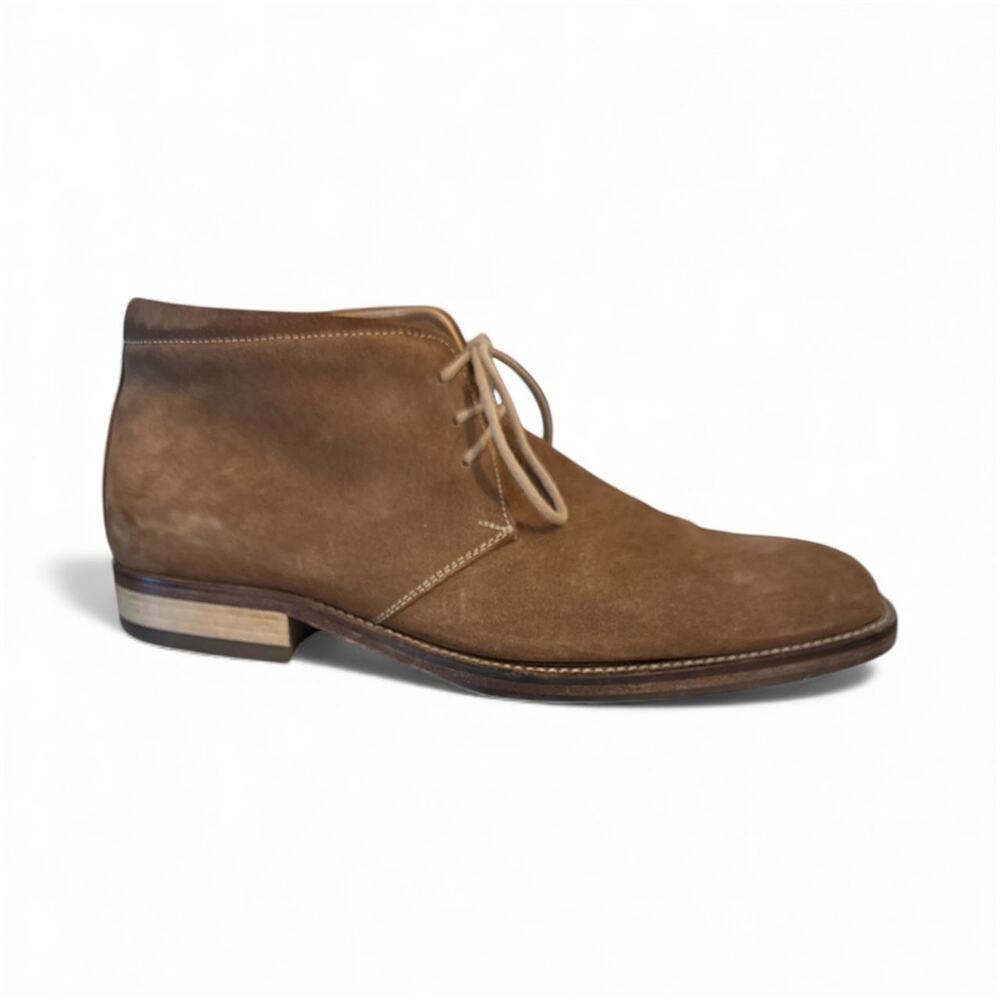 Gordon Rush chukka SUEDE CAMEL BOOTS SZ 9